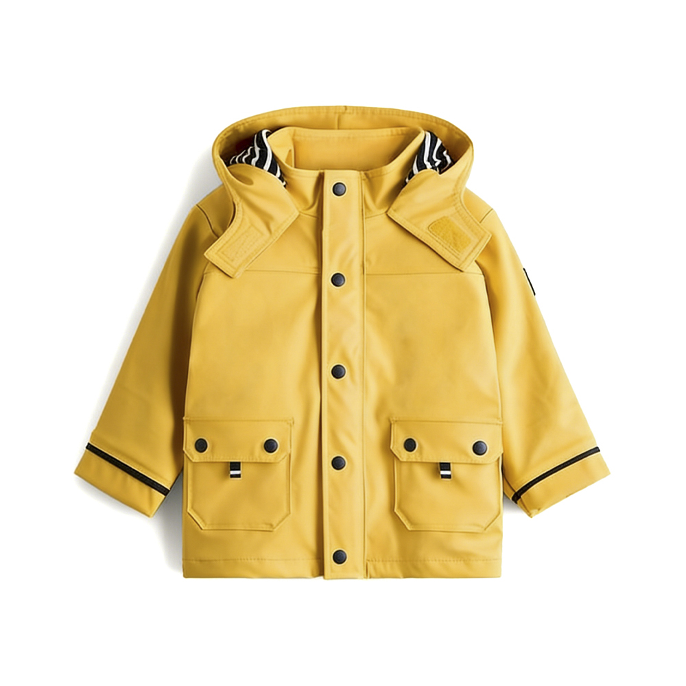 Chaqueta de tela para niño de 3 pruebas