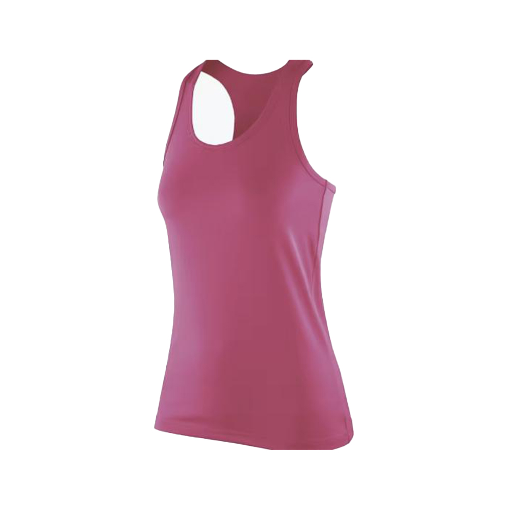 Camiseta sin mangas acanalada superior del chaleco de la yoga activa del deporte de la moda de las mujeres